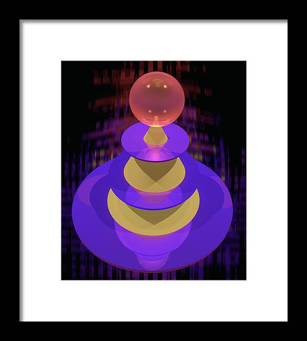 POYO Crown - Framed Print