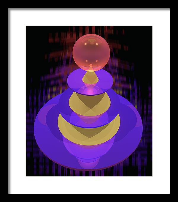POYO Crown - Framed Print