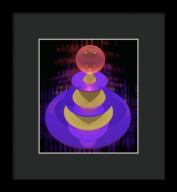 POYO Crown - Framed Print