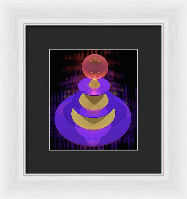 POYO Crown - Framed Print