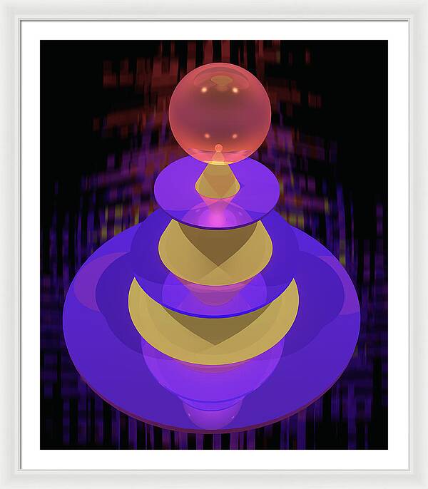 POYO Crown - Framed Print