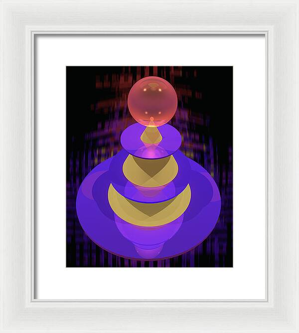 POYO Crown - Framed Print