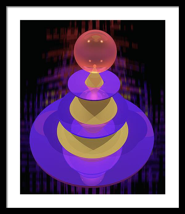 POYO Crown - Framed Print