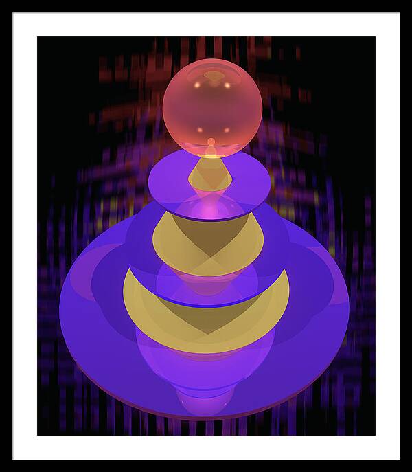 POYO Crown - Framed Print