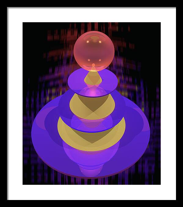 POYO Crown - Framed Print