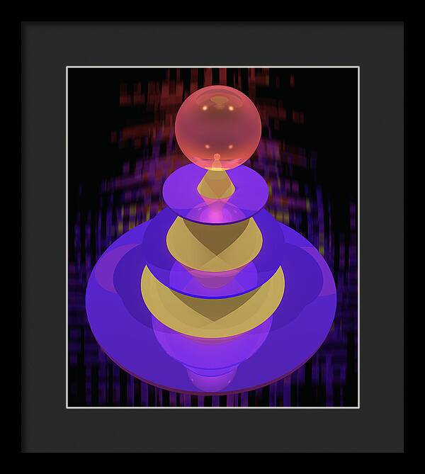 POYO Crown - Framed Print