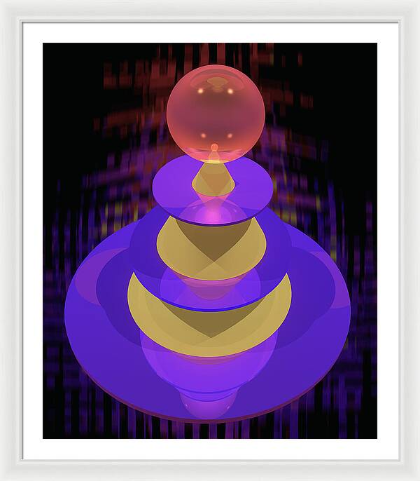 POYO Crown - Framed Print