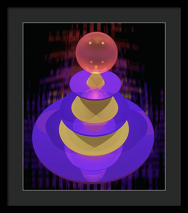 POYO Crown - Framed Print