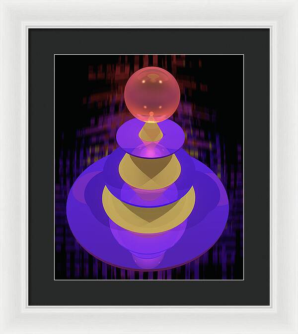 POYO Crown - Framed Print