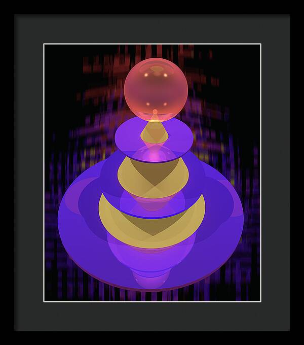 POYO Crown - Framed Print