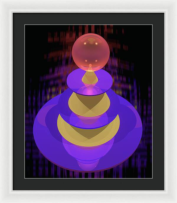 POYO Crown - Framed Print