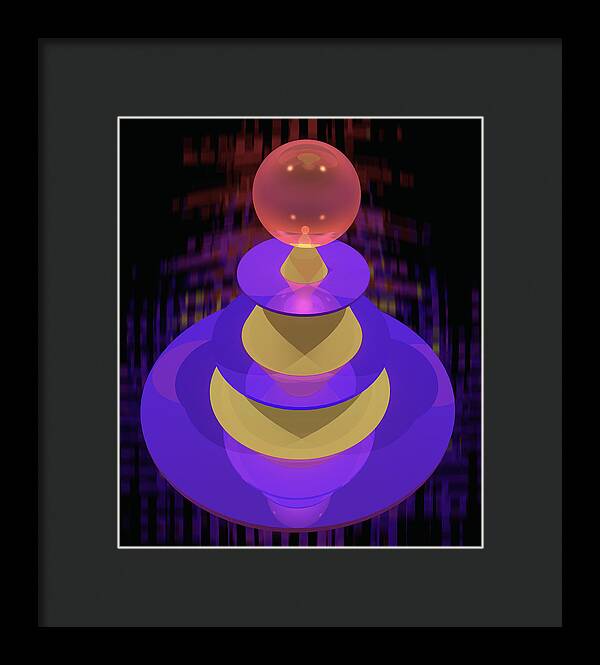 POYO Crown - Framed Print