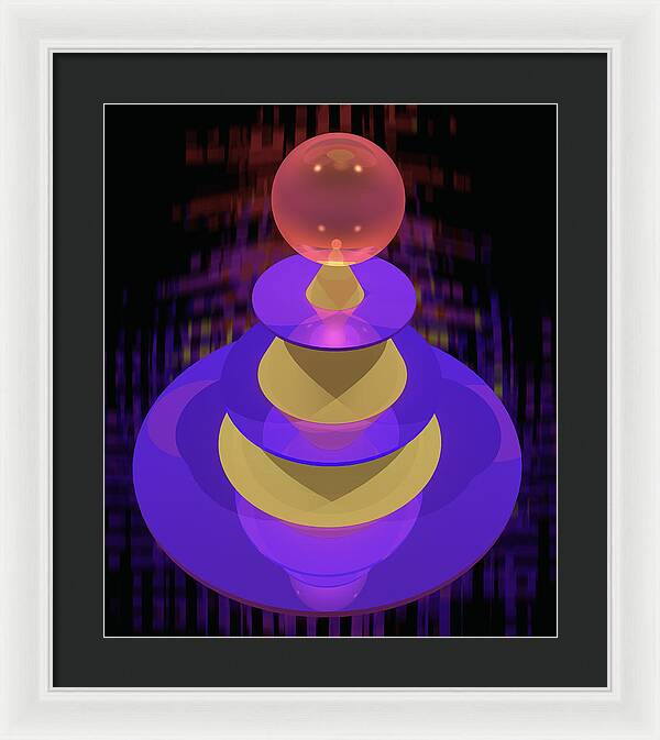 POYO Crown - Framed Print