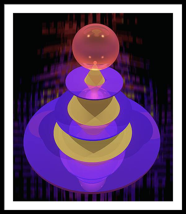 POYO Crown - Framed Print