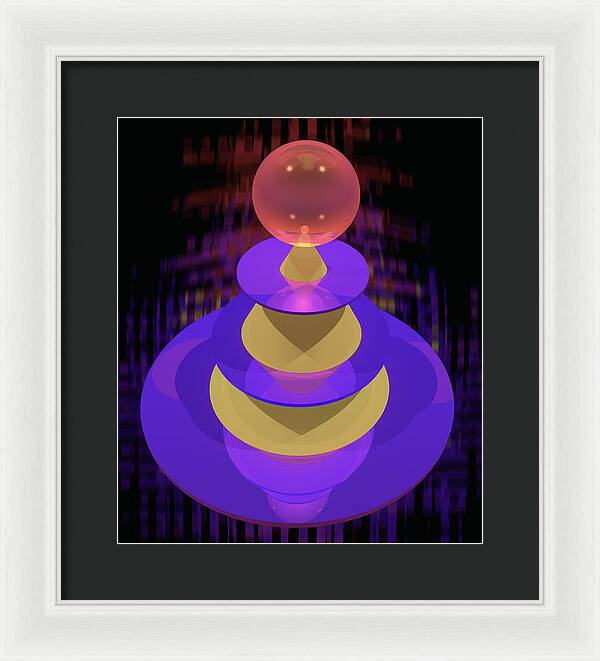 POYO Crown - Framed Print