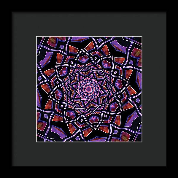 Purple Canon - Framed Print