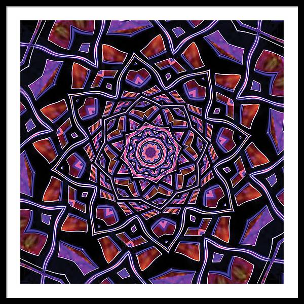 Purple Canon - Framed Print