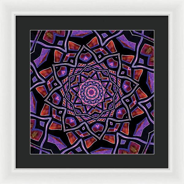 Purple Canon - Framed Print