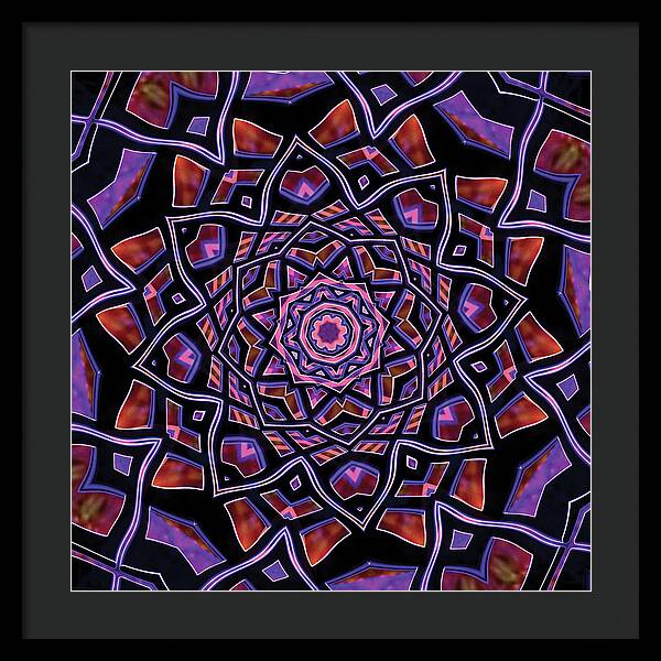 Purple Canon - Framed Print