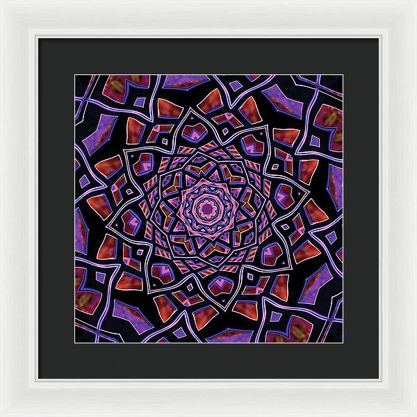 Purple Canon - Framed Print