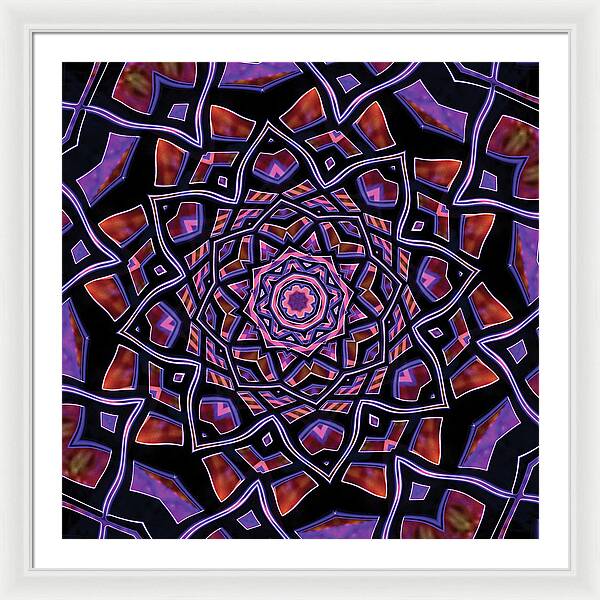 Purple Canon - Framed Print