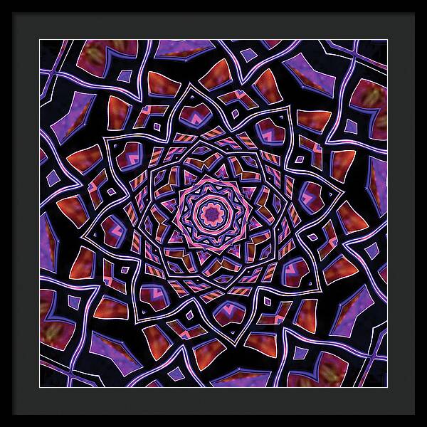 Purple Canon - Framed Print