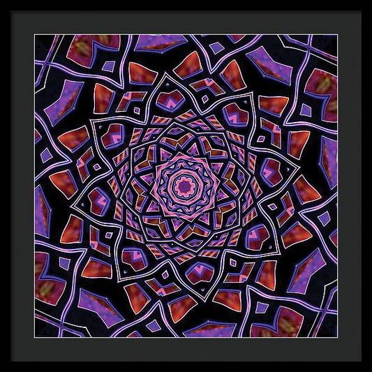 Purple Canon - Framed Print