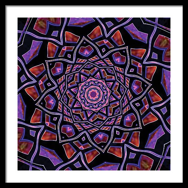 Purple Canon - Framed Print