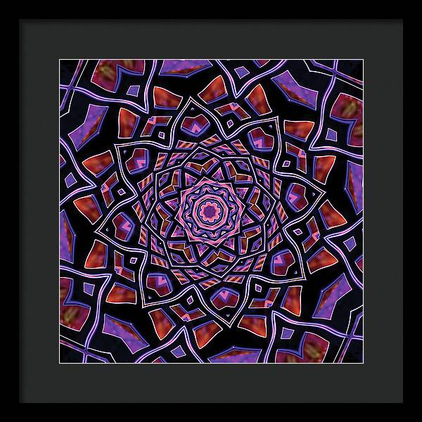 Purple Canon - Framed Print