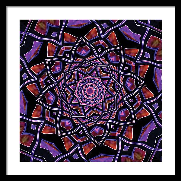 Purple Canon - Framed Print