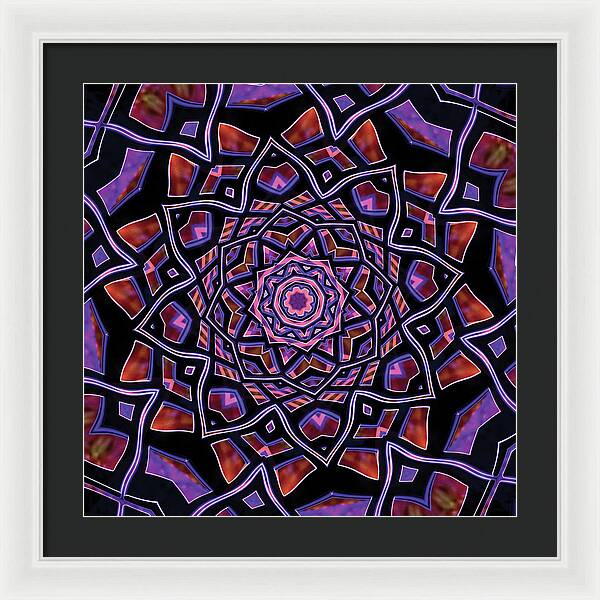 Purple Canon - Framed Print