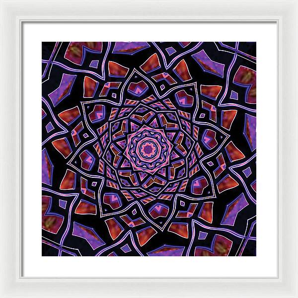 Purple Canon - Framed Print