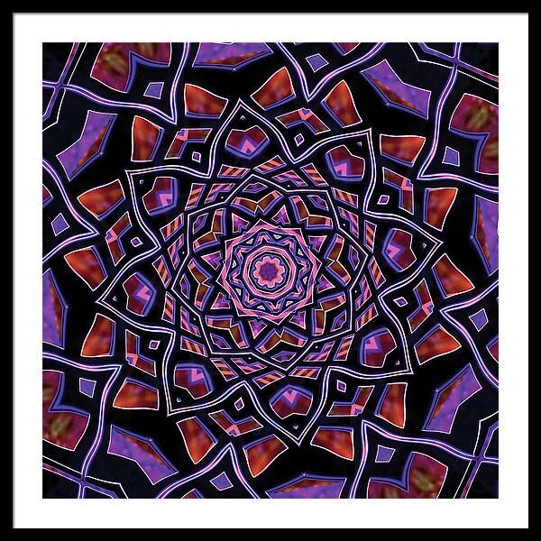 Purple Canon - Framed Print