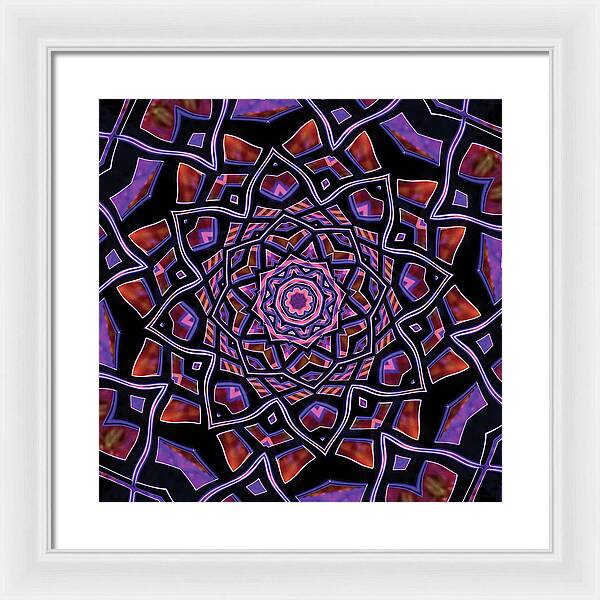 Purple Canon - Framed Print