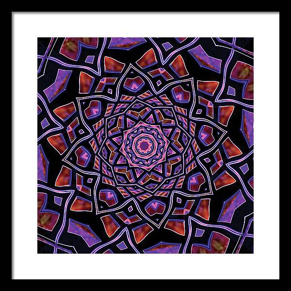 Purple Canon - Framed Print