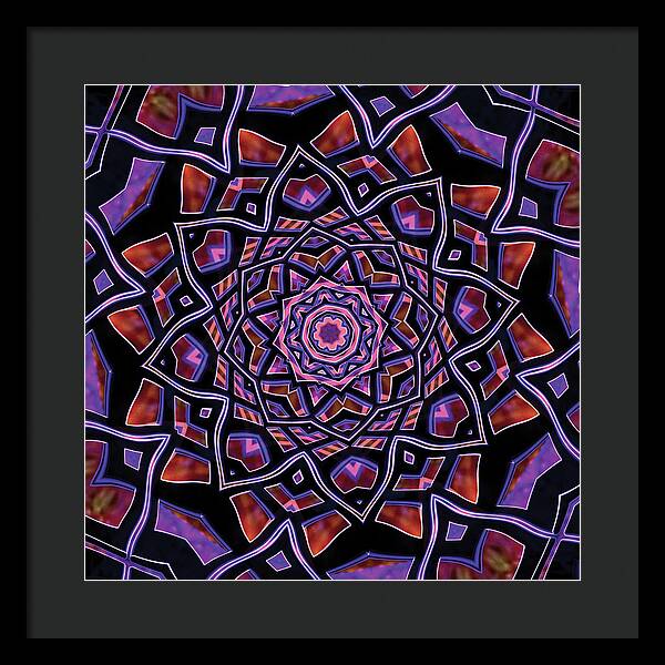 Purple Canon - Framed Print
