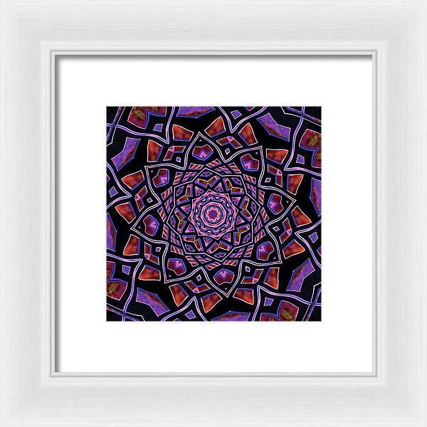 Purple Canon - Framed Print