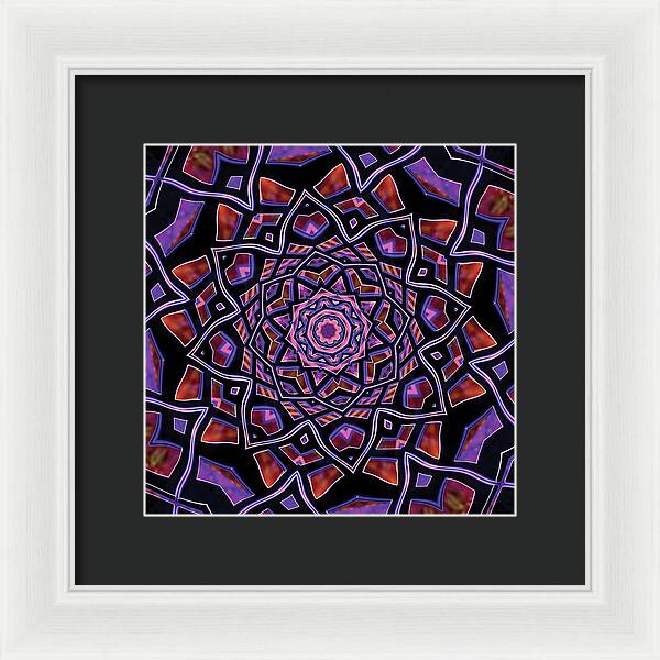 Purple Canon - Framed Print