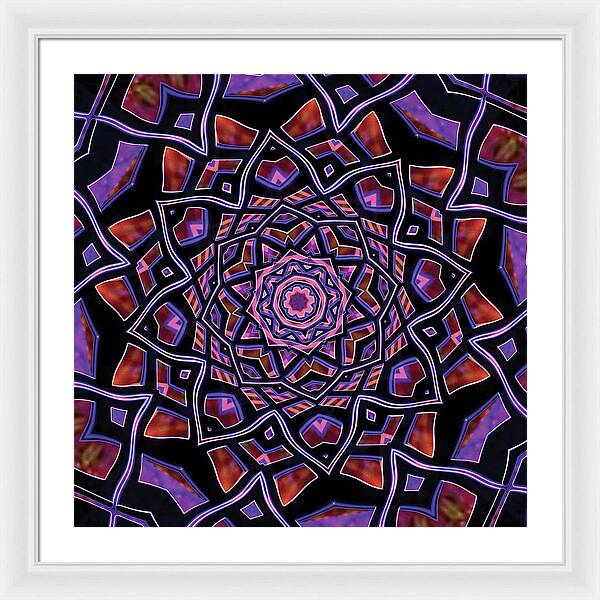 Purple Canon - Framed Print