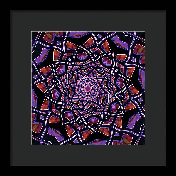 Purple Canon - Framed Print
