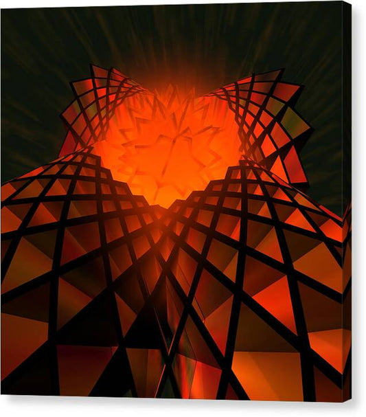 Quantum Field Angel - Canvas Print