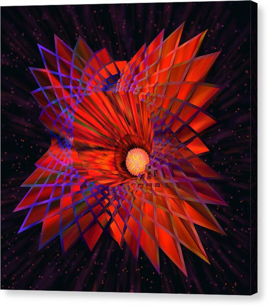 Quantum Flower - Canvas Print