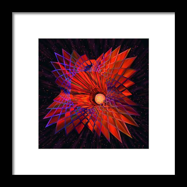 Quantum Flower - Framed Print