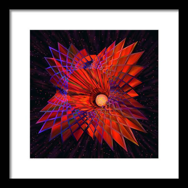 Quantum Flower - Framed Print