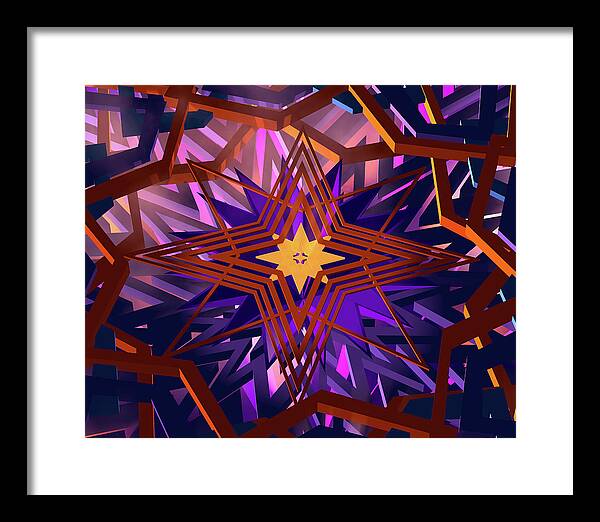 Rainy Day Flower - Framed Print