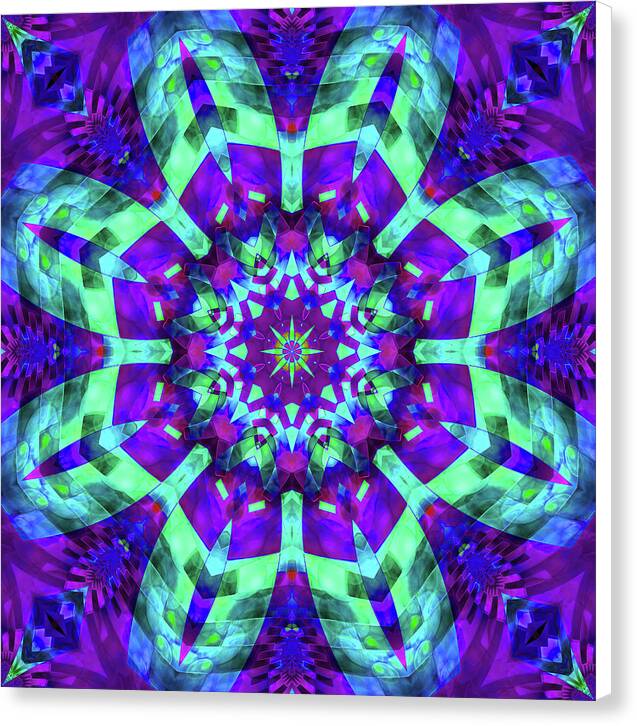 Rocket Mandalas - Canvas Print