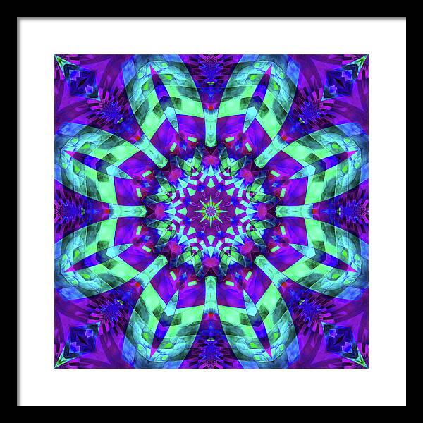 Rocket Mandalas - Framed Print