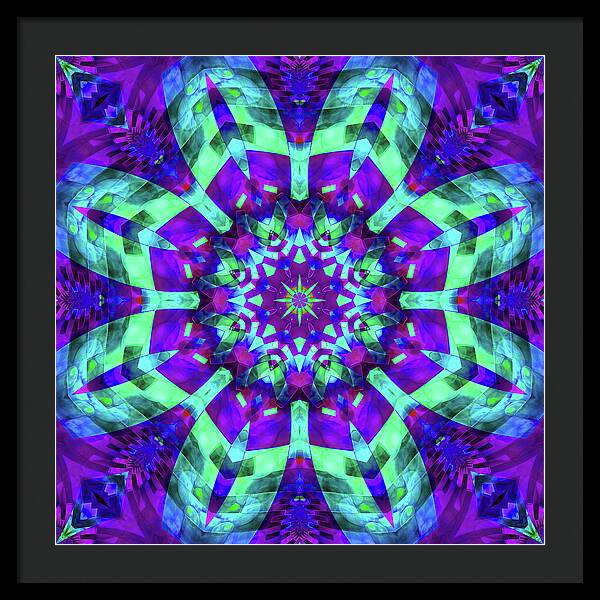 Rocket Mandalas - Framed Print