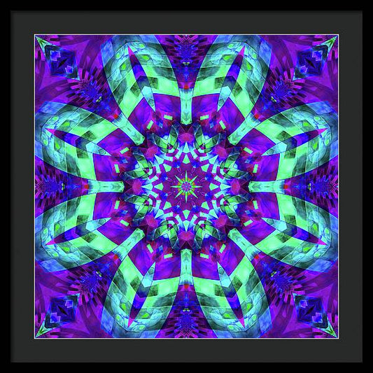 Rocket Mandalas - Framed Print