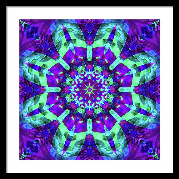 Rocket Mandalas - Framed Print